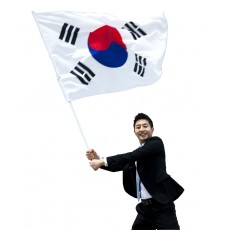 태극기(135*90)+1단깃대